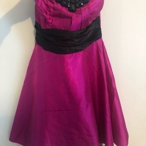 Pretty pink Charlotte Russe tube top dress
